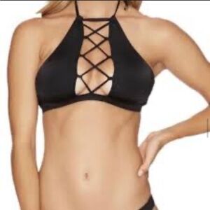 Beach Bunny Black Bikini top